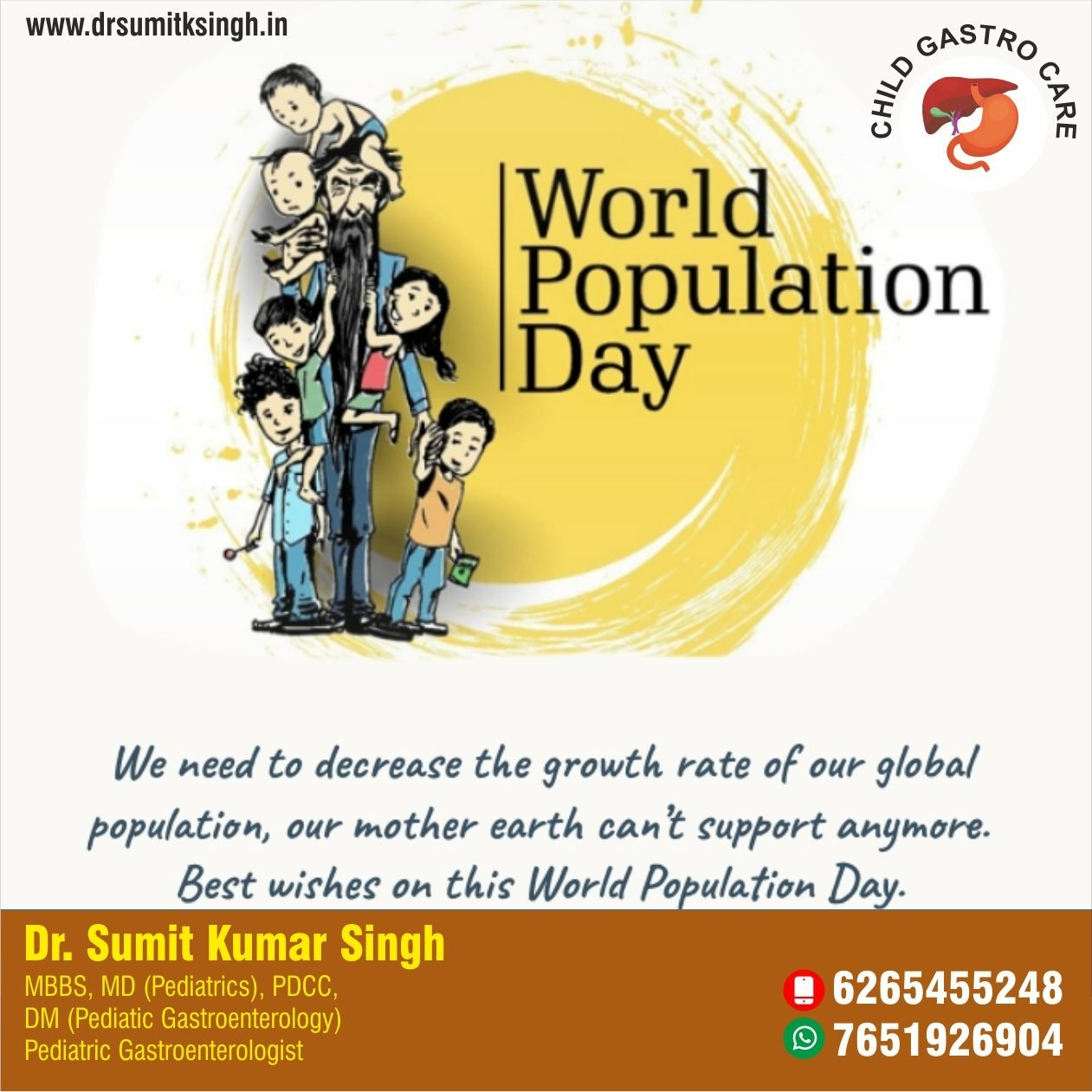 Happy World Population Day